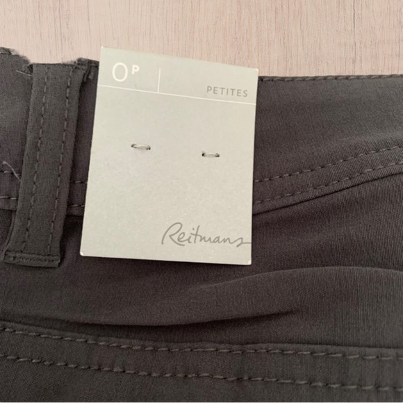 NEW Women's Bootcut Stretch pants size 0P Grey - Picture 12 of 16